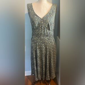 Salaam Marilyn Swing Dress 100% Rayon Size Small